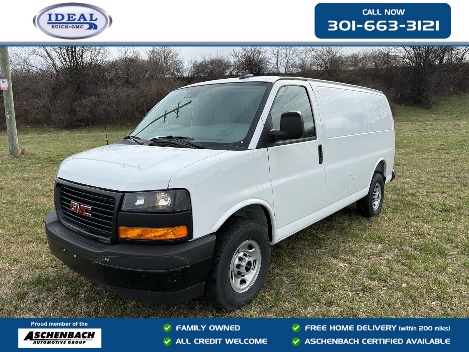 New 2025 GMC Savana 2500 w/ Driver Convenience Package