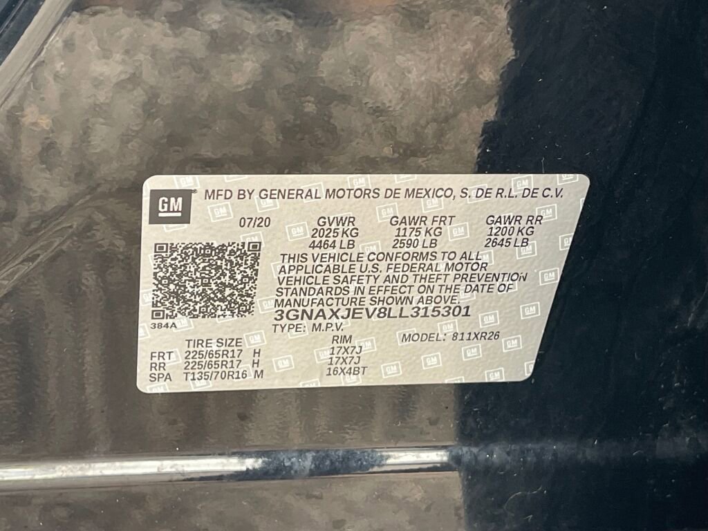 Used 2020 Chevrolet Equinox LT w/ Driver Convenience Package image 28