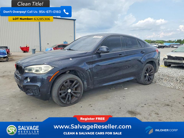 Used 2016 BMW X6 xDrive35i AWD/4WD image 1