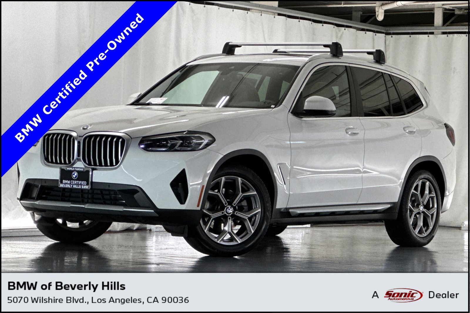 Certified 2022 BMW X3 sDrive30i w/ Premium Package 2 (ZPA)