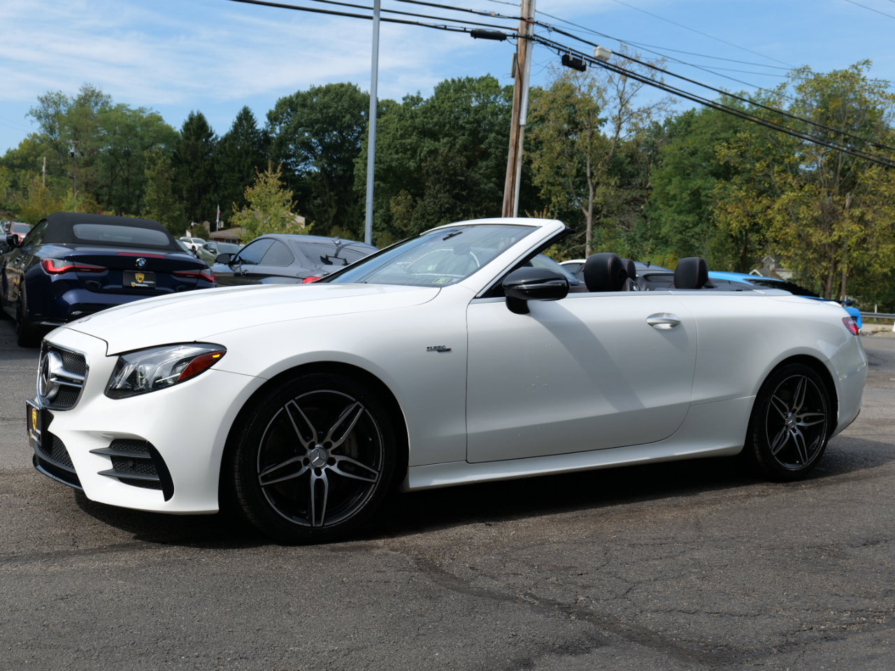 Used 2020 Mercedes-Benz E 53 AMG 4MATIC Cabriolet w/ Driver Assistance Package image 69
