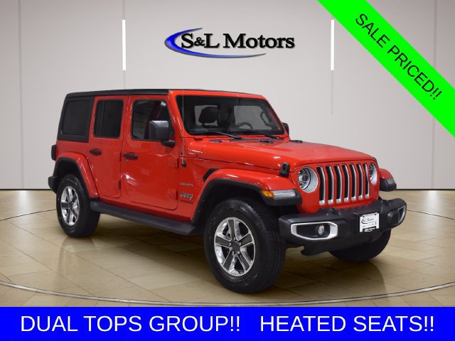 Used 2022 Jeep Wrangler Unlimited Sahara w/ Dual Top Group