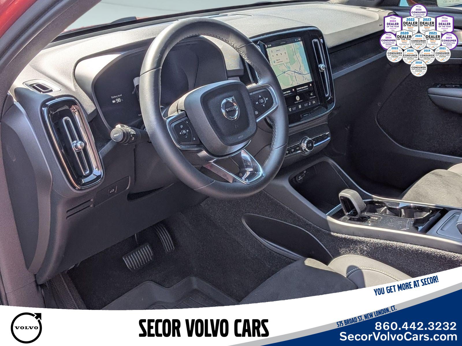 Used 2023 Volvo C40 P8 Recharge Plus w/ Climate Package AWD/4WD image 13