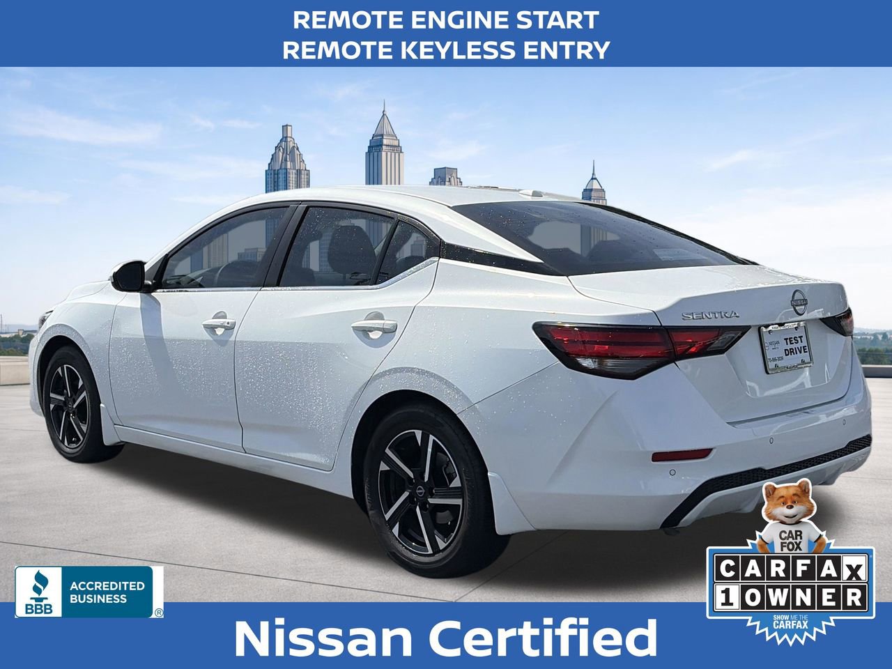 Certified 2025 Nissan Sentra SV FWD image 3