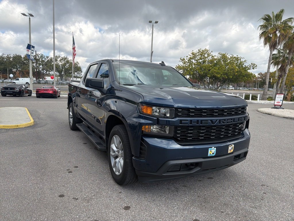 Certified 2021 Chevrolet Silverado 1500 Custom w/ LPO, Dark Essentials Package