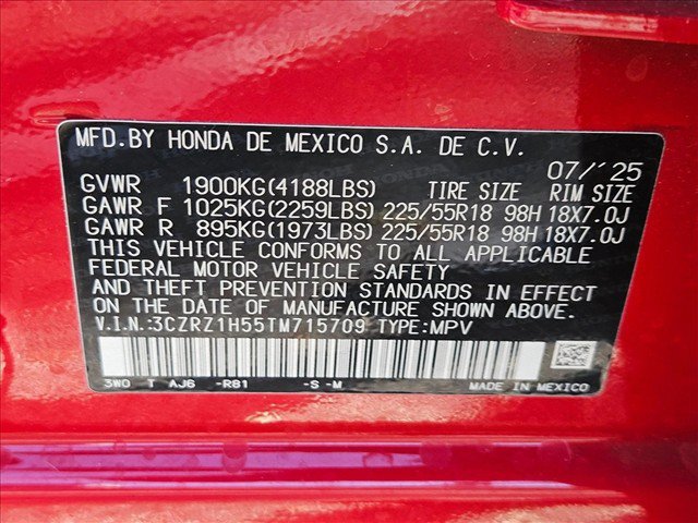 Used 2026 Honda HR-V Sport image 21