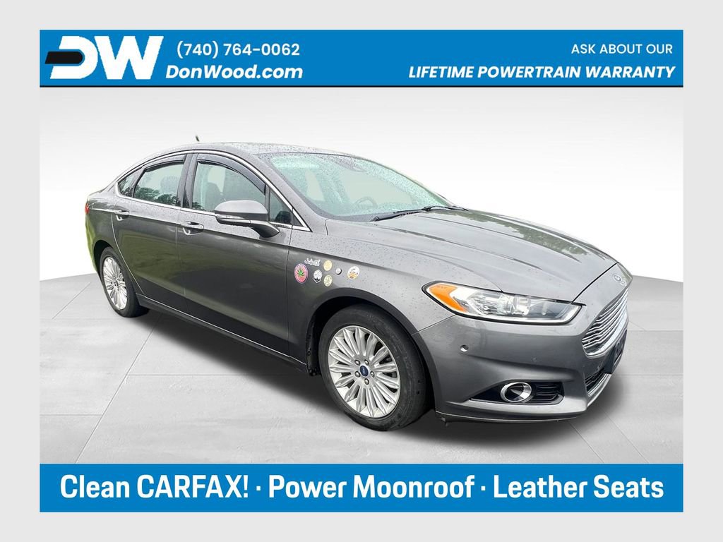 Used 2013 Ford Fusion Energi Titanium w/ Driver Assist Pkg FWD image 1