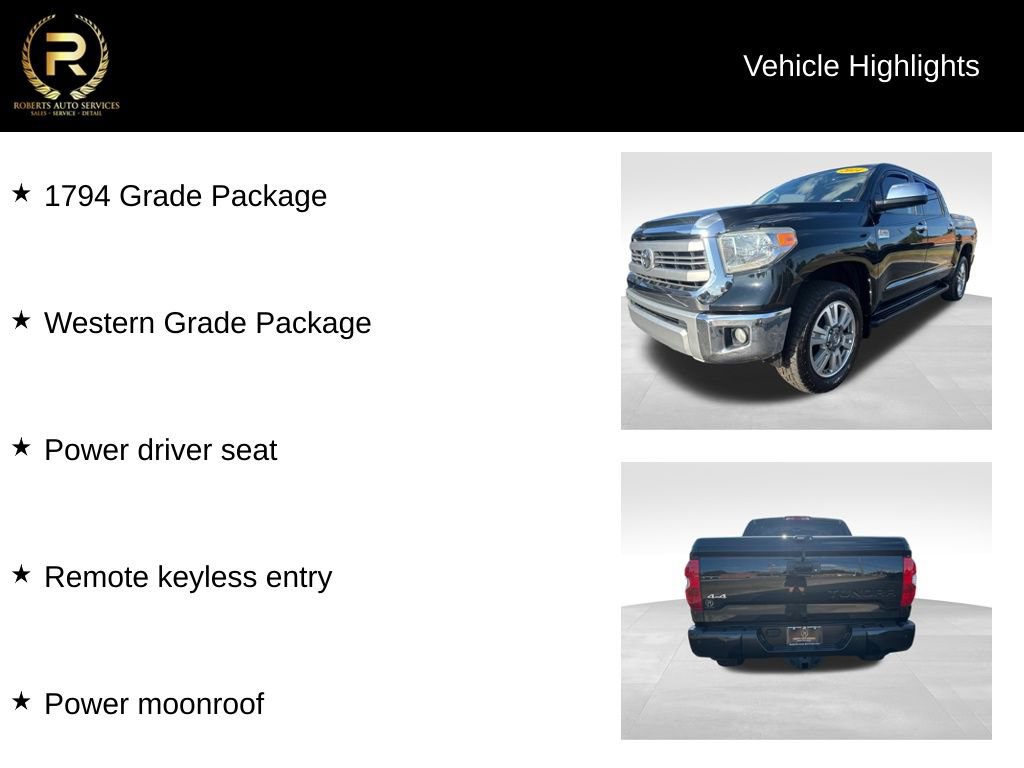 Used 2014 Toyota Tundra 1794 Edition AWD/4WD image 9