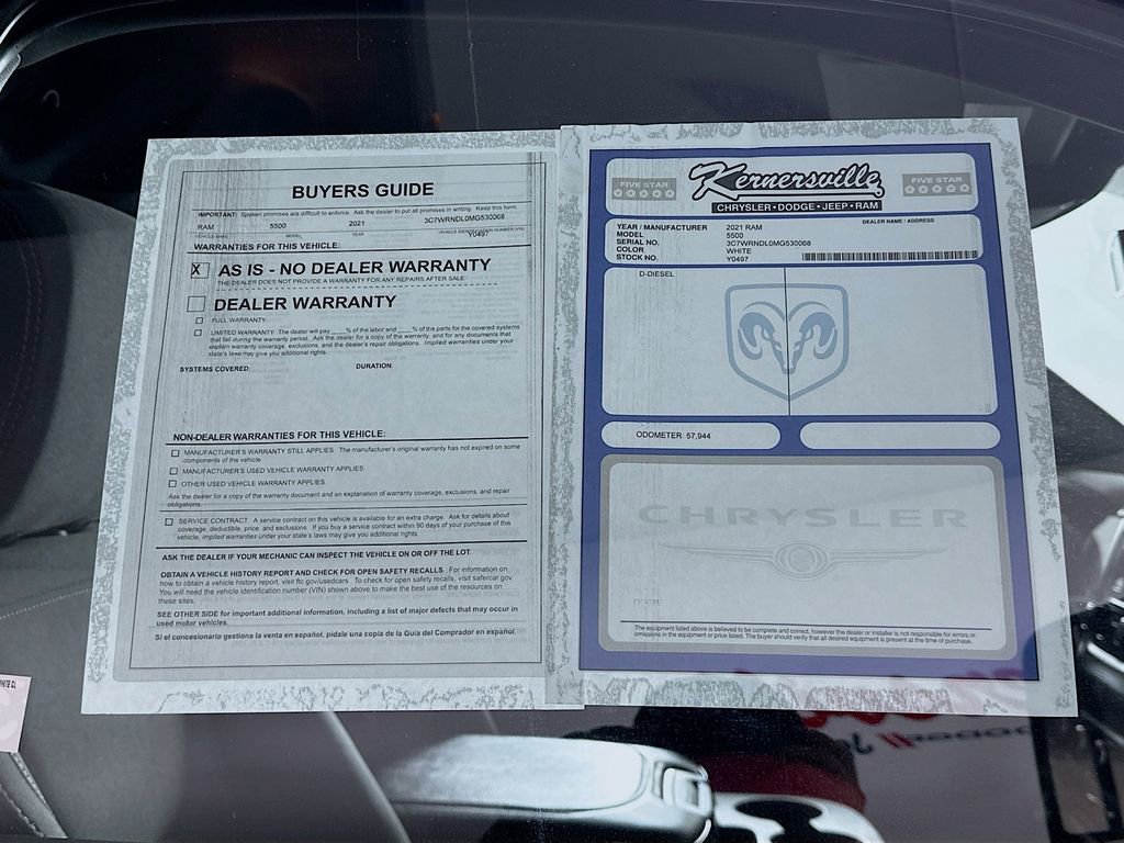 Used 2021 RAM 5500 Tradesman image 34