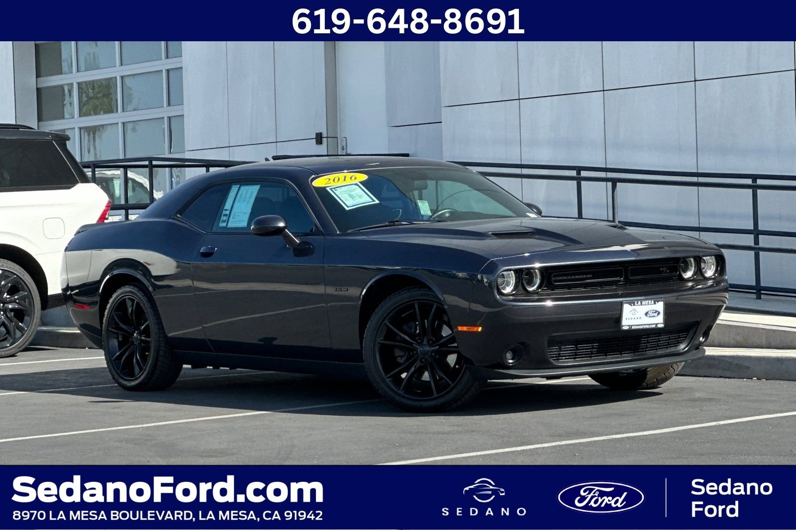 Used 2016 Dodge Challenger R/T w/ Blacktop Package RWD video 1