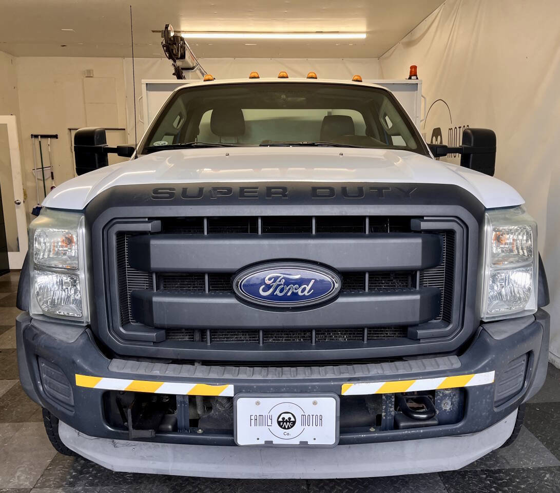 Used 2012 Ford F550 2WD Regular Cab Super Duty w/ Payload Upgrade Pkg image 2
