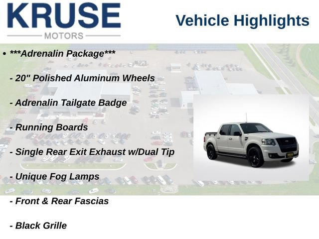 Used 2009 Ford Explorer Sport Trac Adrenalin AWD/4WD image 9