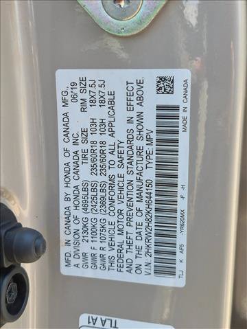Used 2019 Honda CR-V EX-L image 26