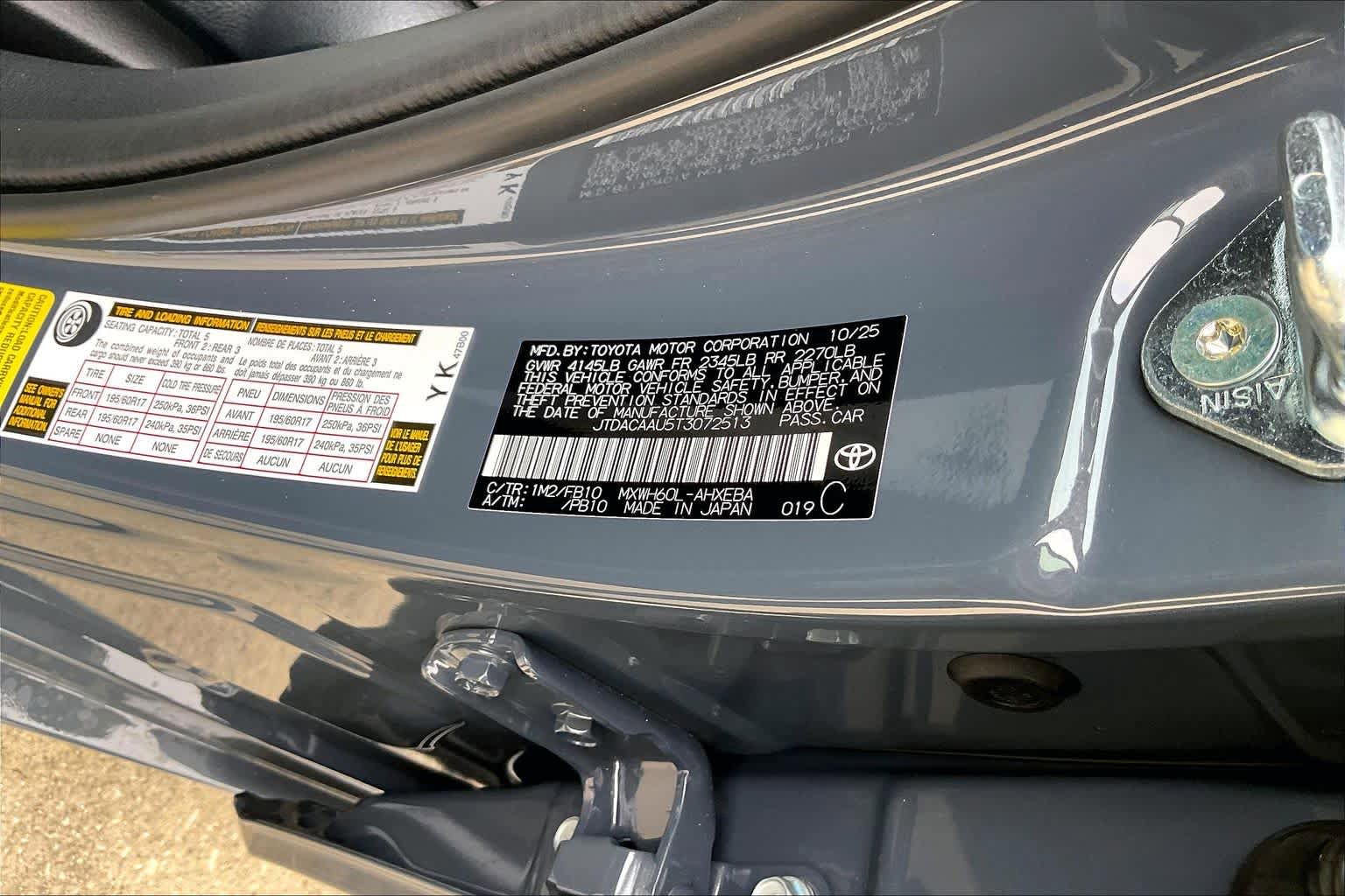 New 2026 Toyota Prius LE FWD image 21