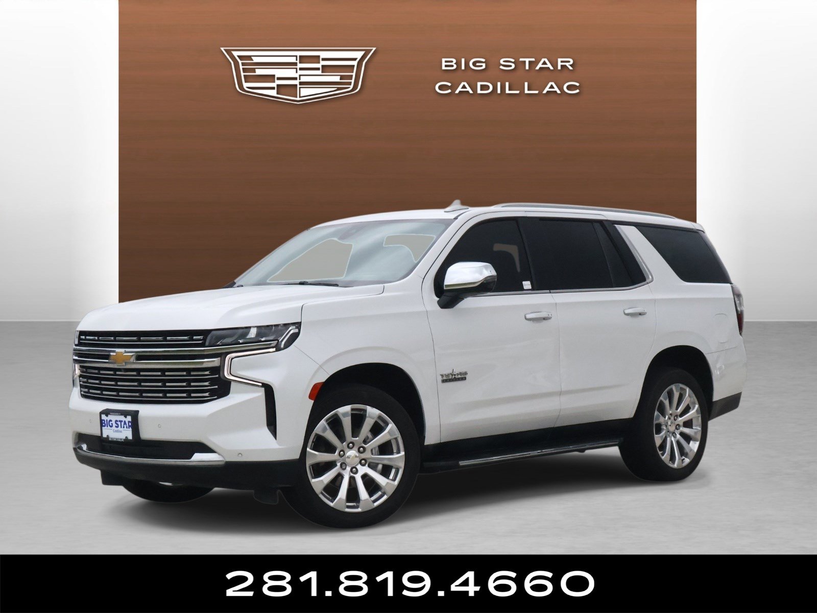 Used 2021 Chevrolet Tahoe Premier w/ Premium Package RWD image 1
