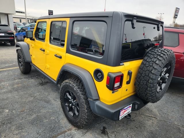Used 2021 Jeep Wrangler Unlimited Willys image 4