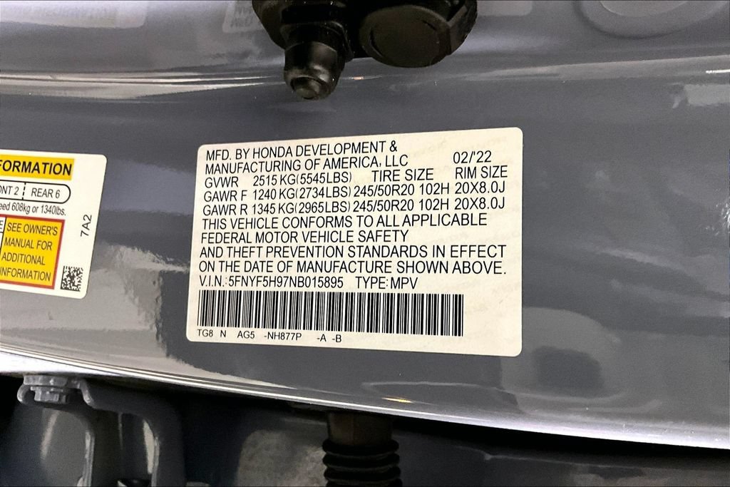 Used 2022 Honda Pilot Touring image 27