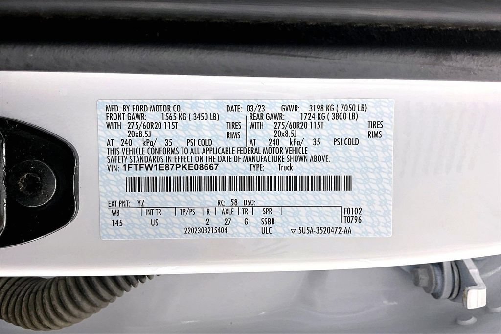 Certified 2023 Ford F150 XLT w/ Equipment Group 302A High AWD/4WD image 36