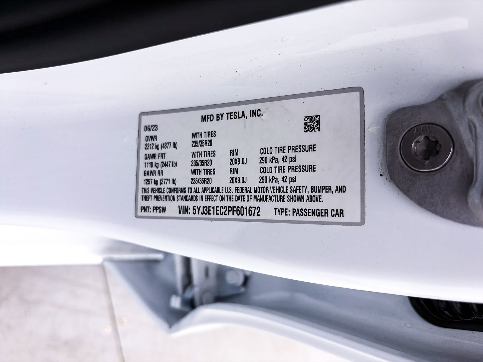 Used 2023 Tesla Model 3 Performance image 24