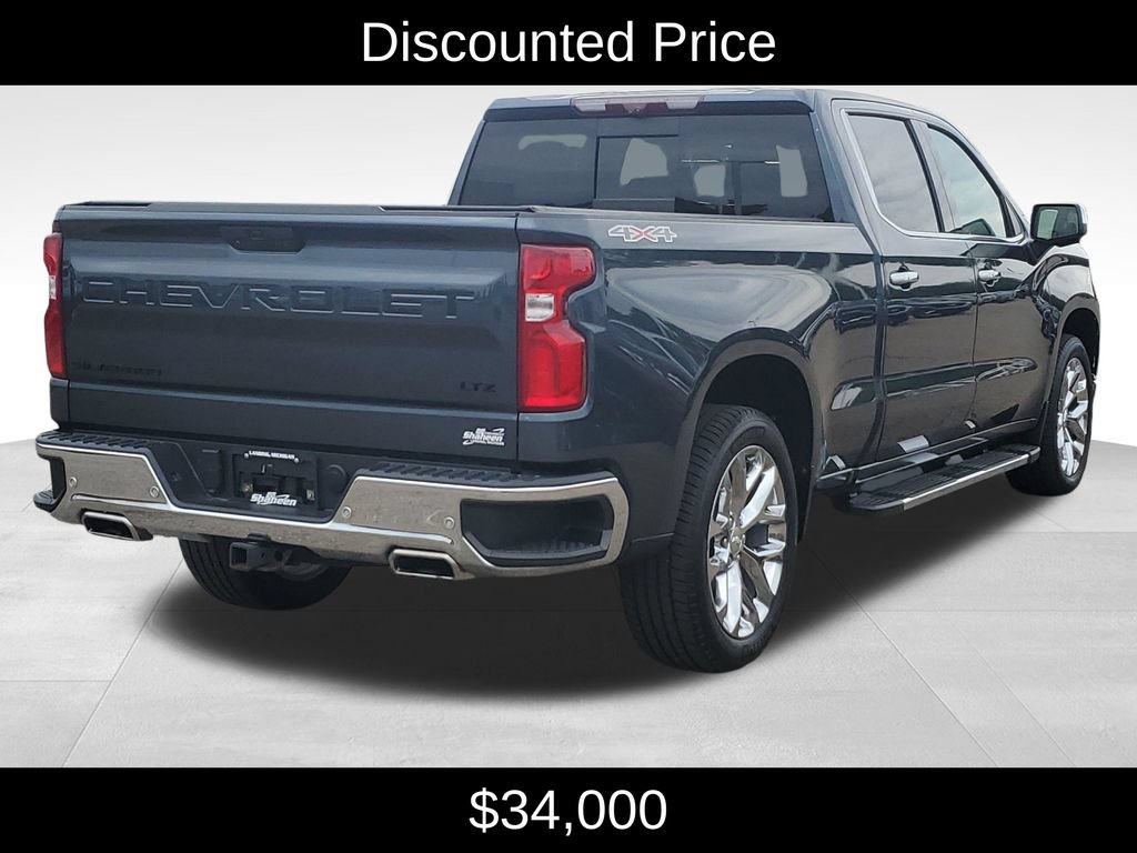 Used 2021 Chevrolet Silverado 1500 LTZ w/ Technology Package AWD/4WD image 3