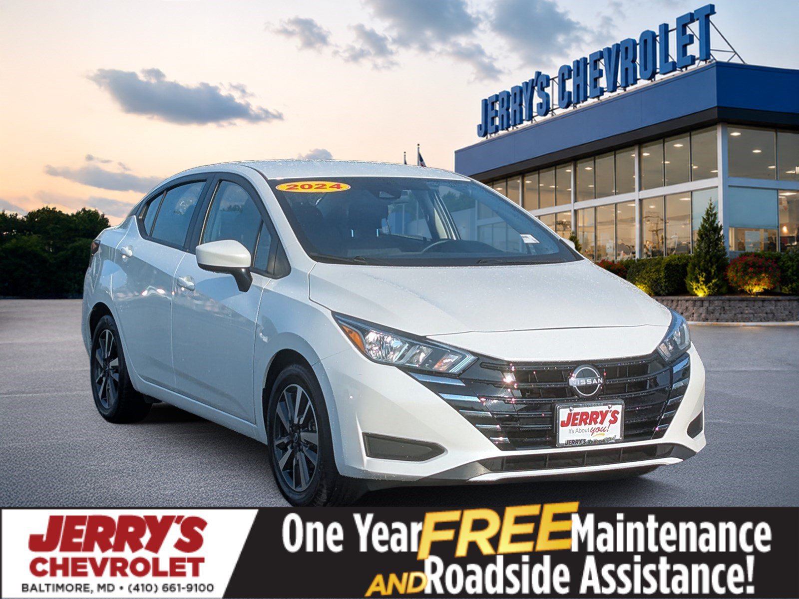 Used 2024 Nissan Versa SV FWD image 1