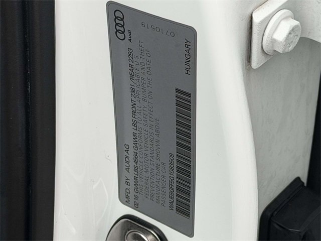 Used 2016 Audi A3 2.0T Premium Plus w/ Technology Package image 25