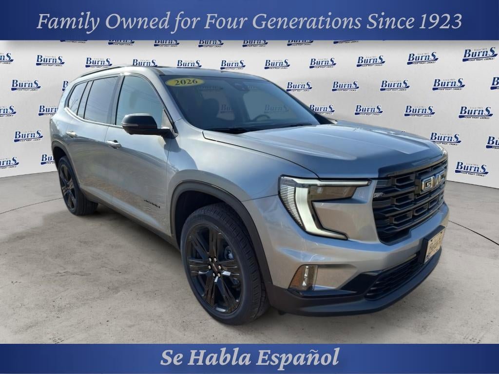 New 2026 GMC Acadia Elevation w/ Black Edition FWD video 1
