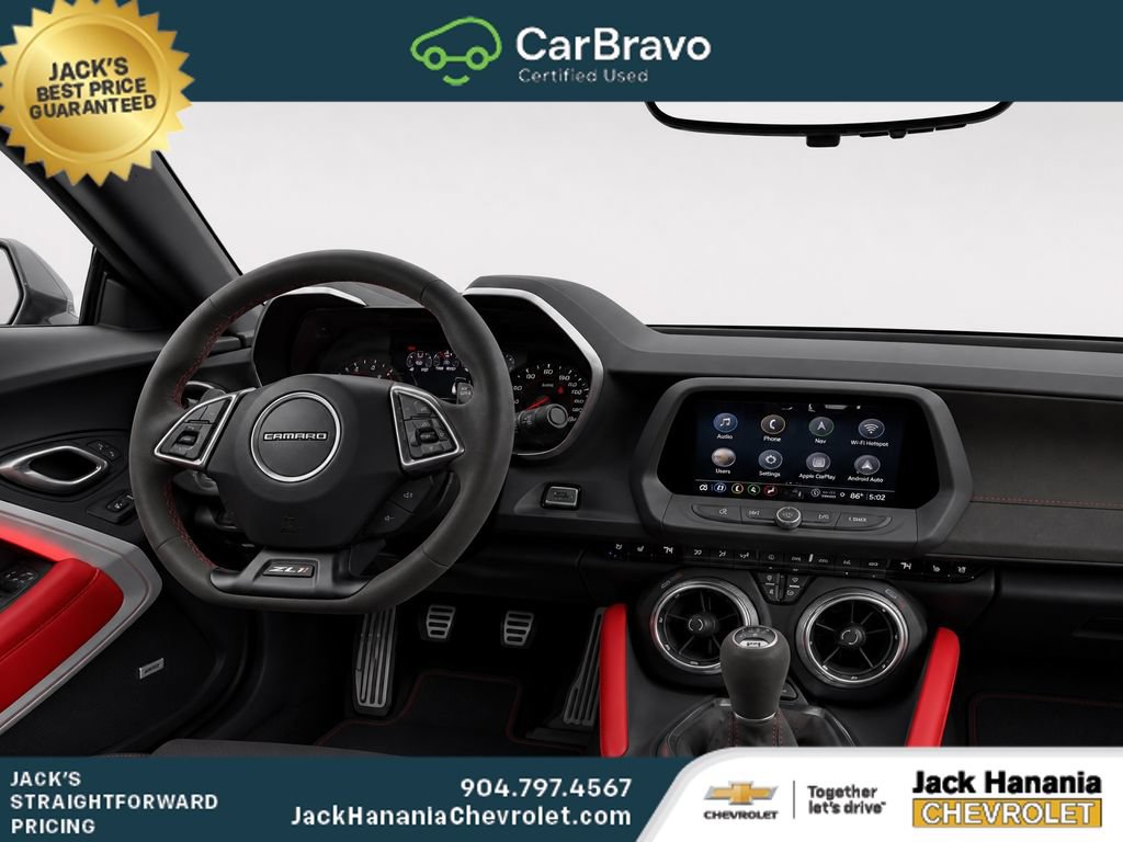 Used 2022 Chevrolet Camaro ZL1 w/ LPO, ZL1 Protection Package RWD image 12