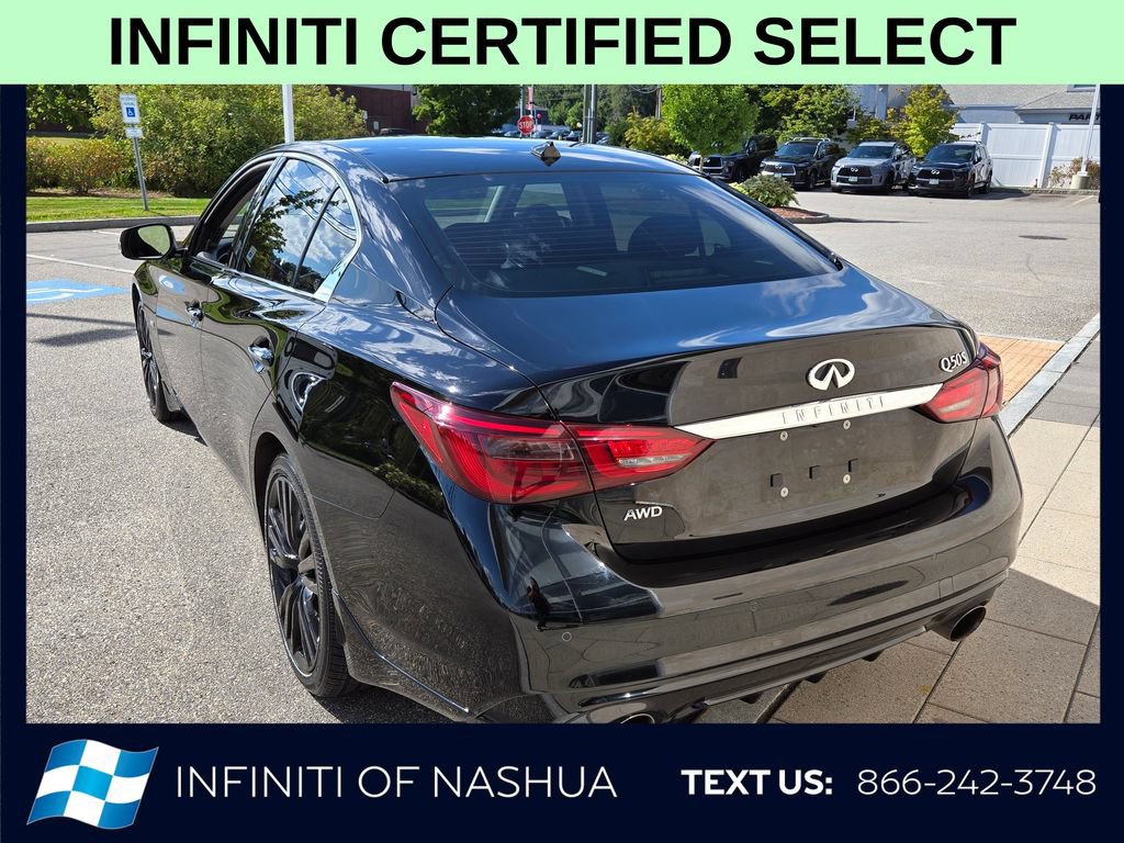 Certified 2020 INFINITI Q50 Sport AWD/4WD image 12