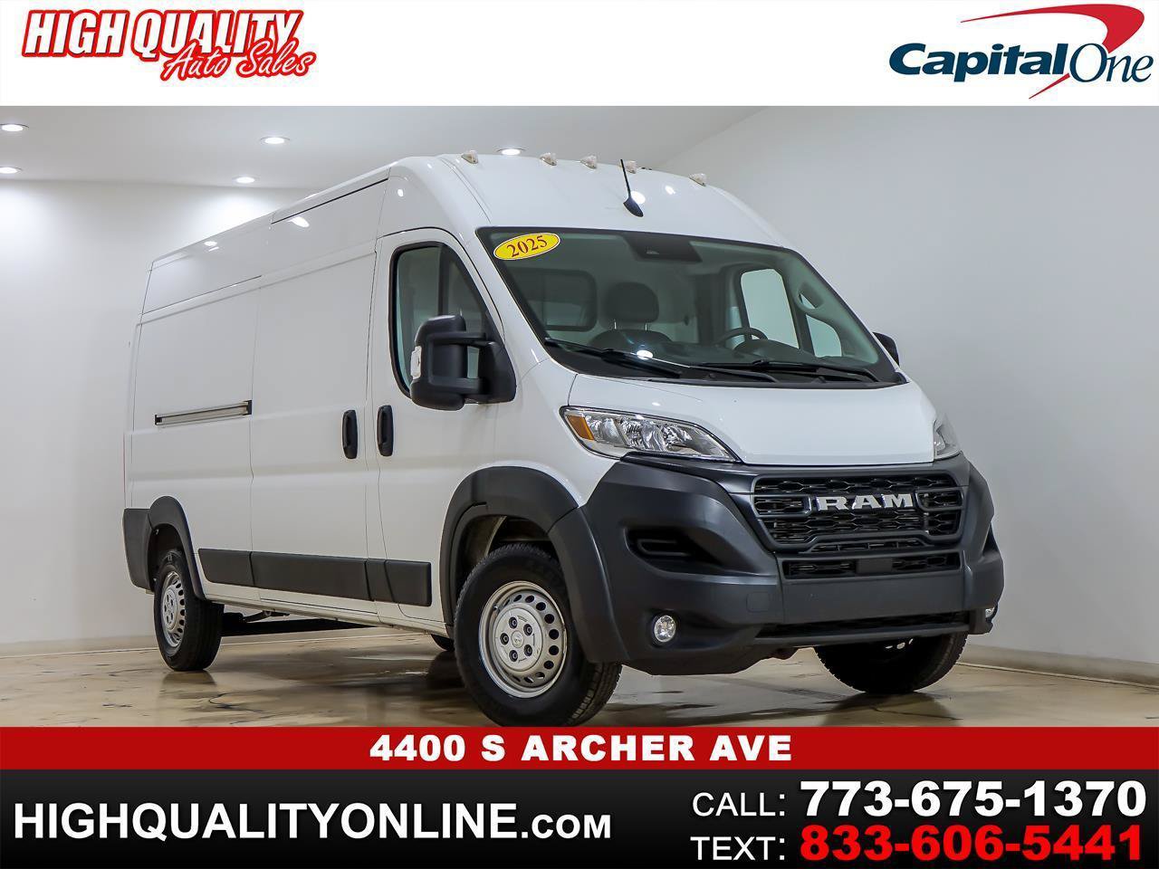 Used 2025 RAM ProMaster 2500 w/ Convenience Group FWD image 1
