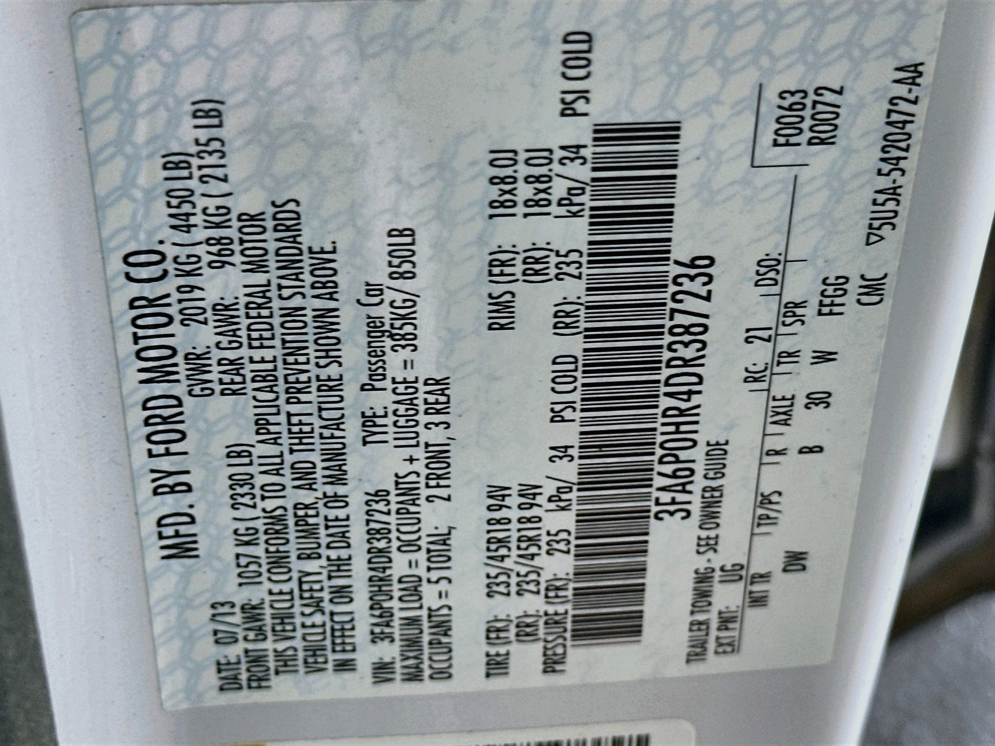 Used 2013 Ford Fusion SE FWD image 12