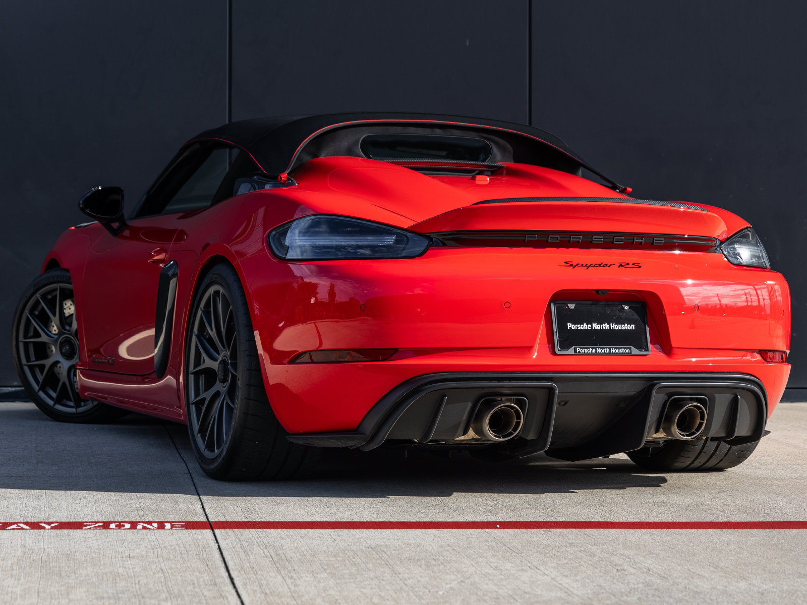 Certified 2025 Porsche 718 Boxster Spyder RS RWD image 3