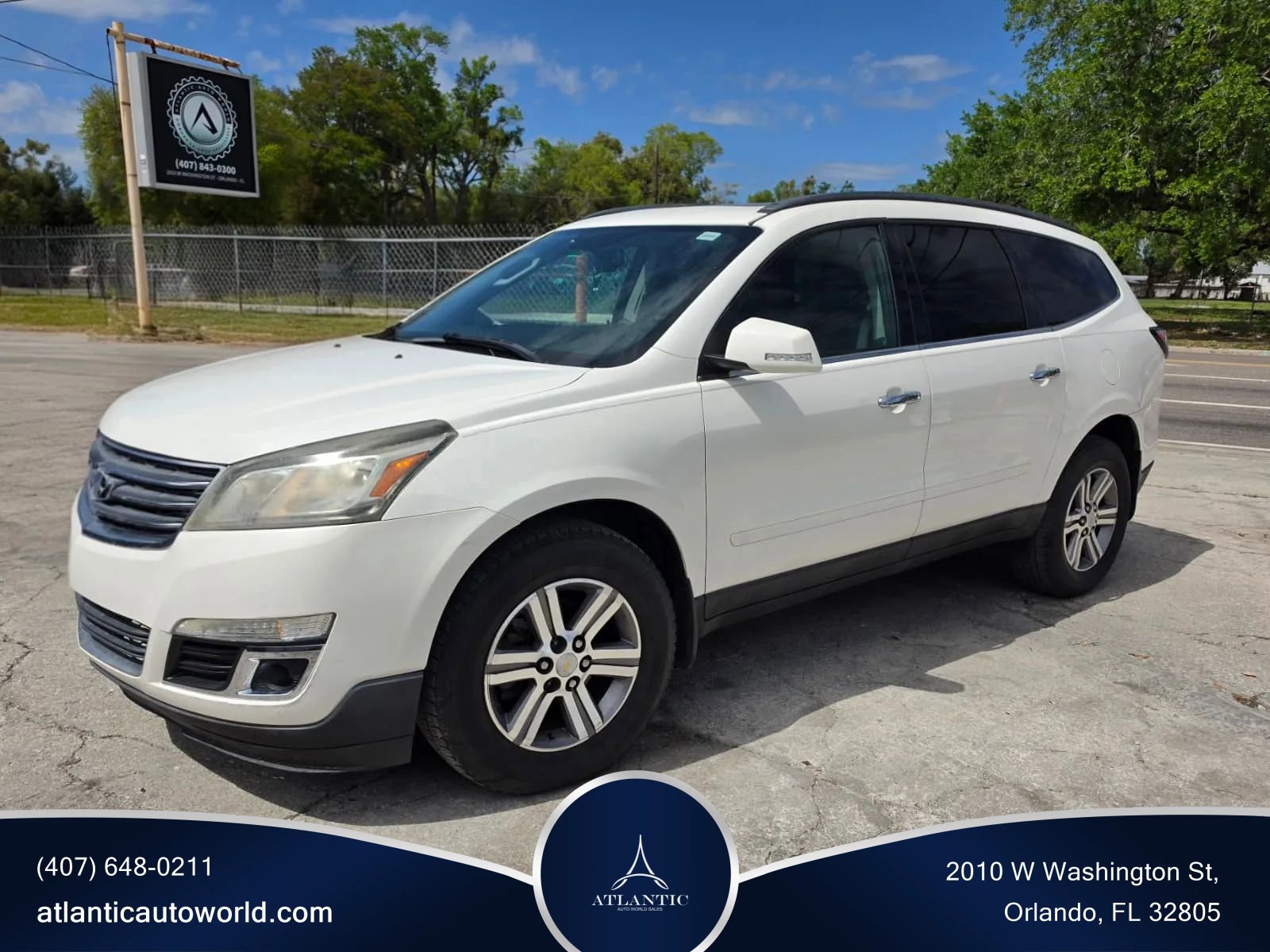 Used 2015 Chevrolet Traverse LT