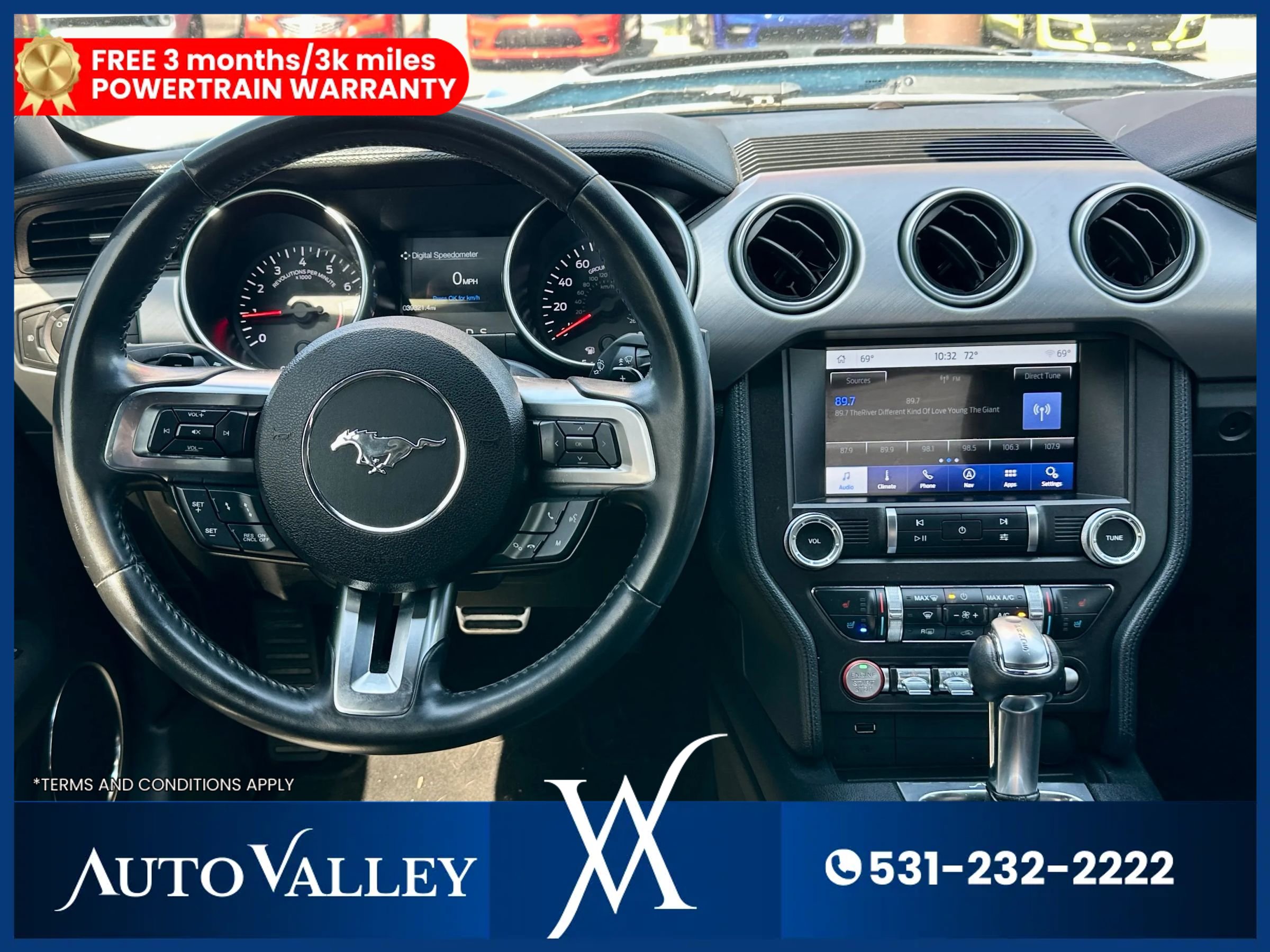 Used 2019 Ford Mustang Premium w/ Ford Safe & Smart Package RWD image 21