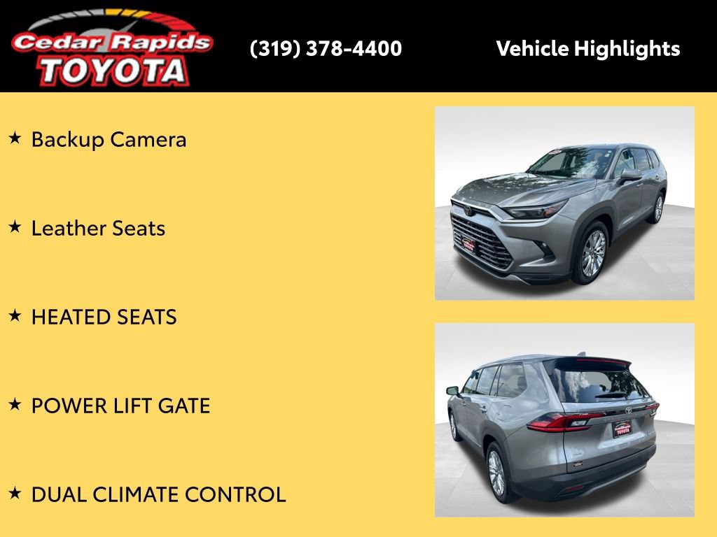Certified 2025 Toyota Grand Highlander AWD image 16