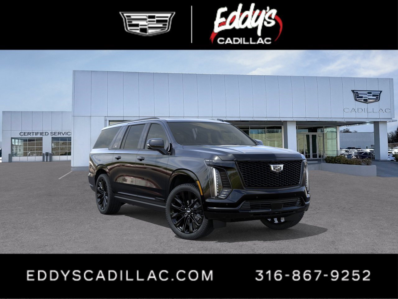 New 2026 Cadillac Escalade ESV Platinum Sport w/ LPO, ONYX Package