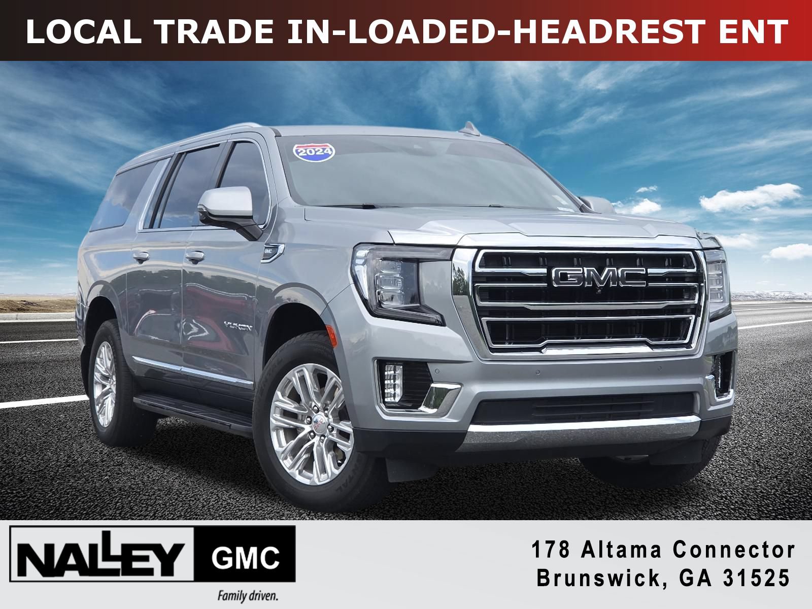 Used 2024 GMC Yukon XL SLT w/ SLT Luxury Package AWD/4WD 360° Tour