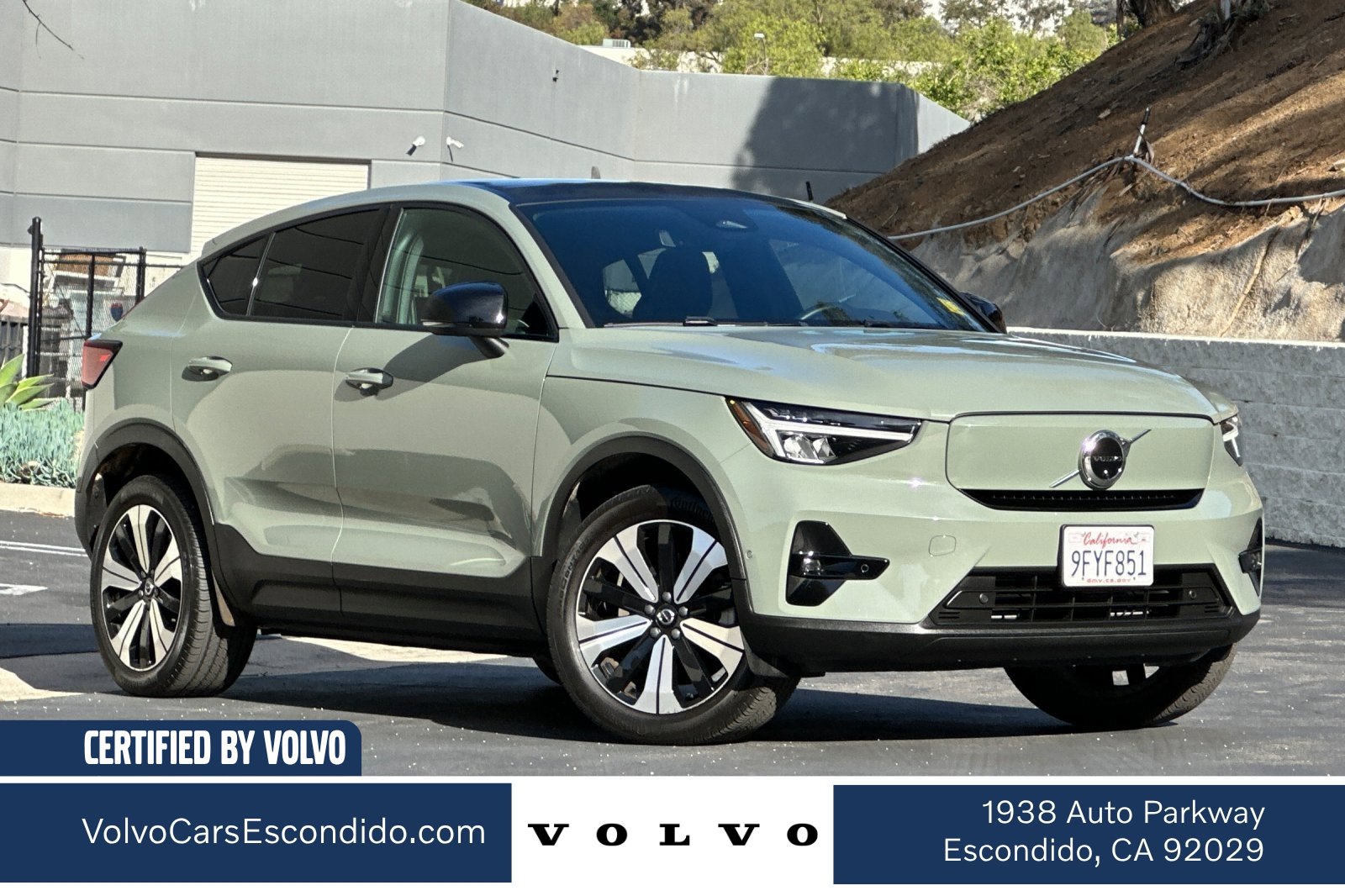 Certified 2023 Volvo C40 P8 Recharge Plus AWD/4WD image 1