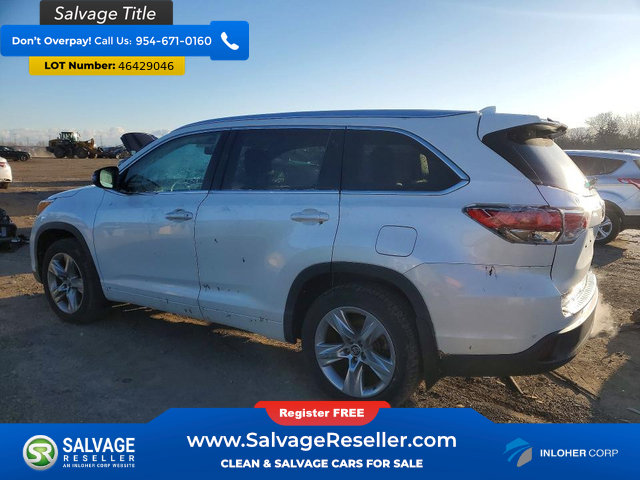 Used 2016 Toyota Highlander Limited Platinum AWD/4WD image 3