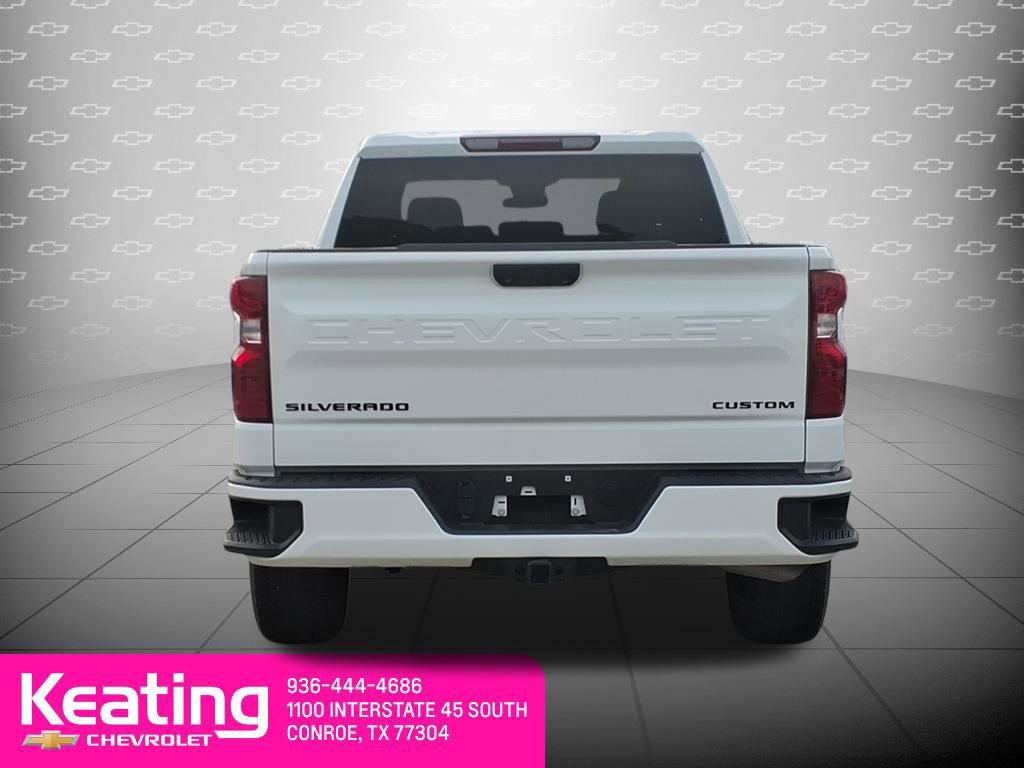 Used 2024 Chevrolet Silverado 1500 Custom w/ LPO, Dark Essentials Package RWD image 7