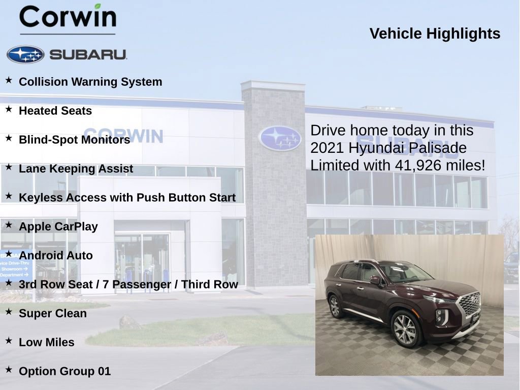 Used 2021 Hyundai Palisade Limited AWD/4WD image 6