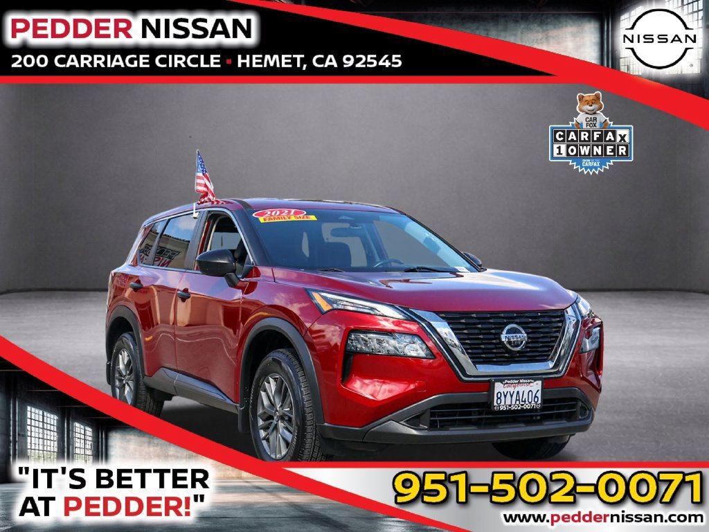 Used 2021 Nissan Rogue S FWD image 1