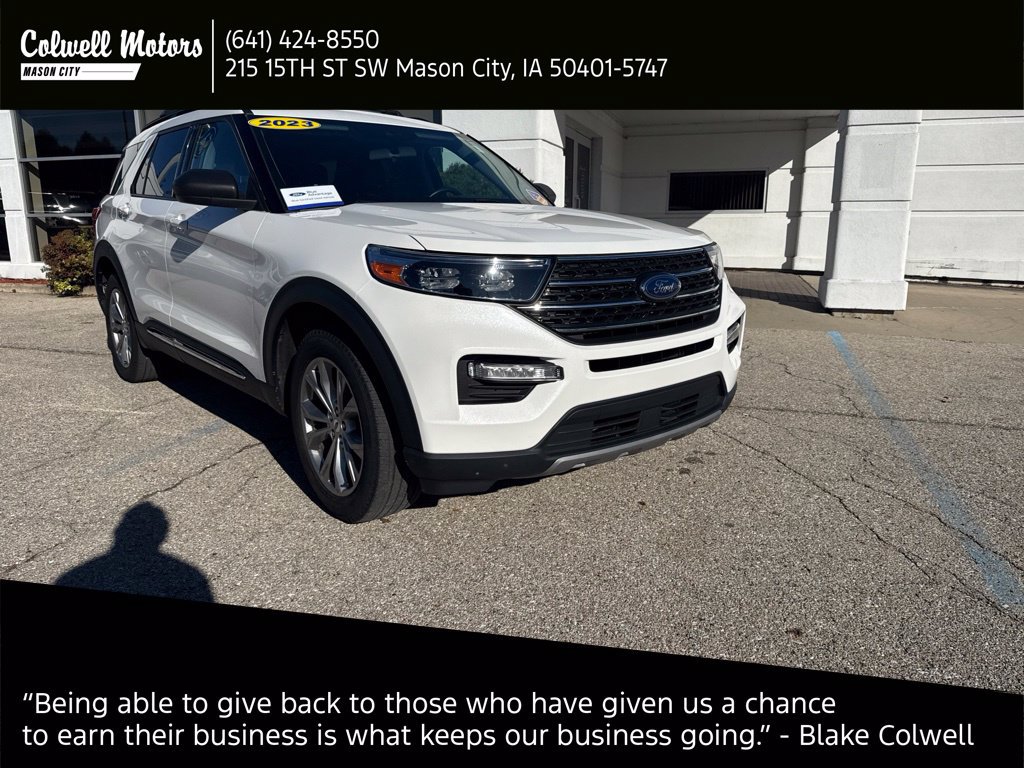 Certified 2023 Ford Explorer XLT w/ Equipment Group 202A