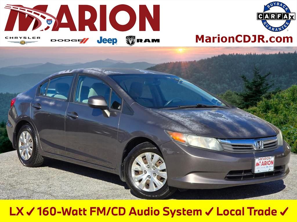Used 2012 Honda Civic LX
