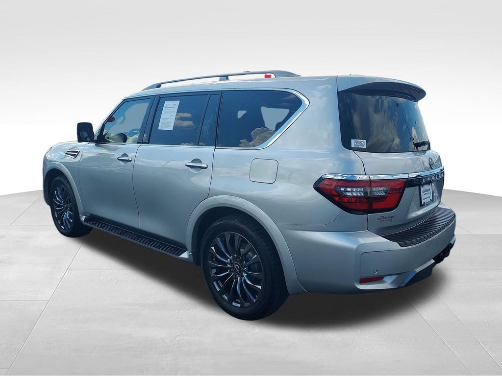 Used 2023 Nissan Armada Platinum w/ Captain's Chairs Package RWD image 3