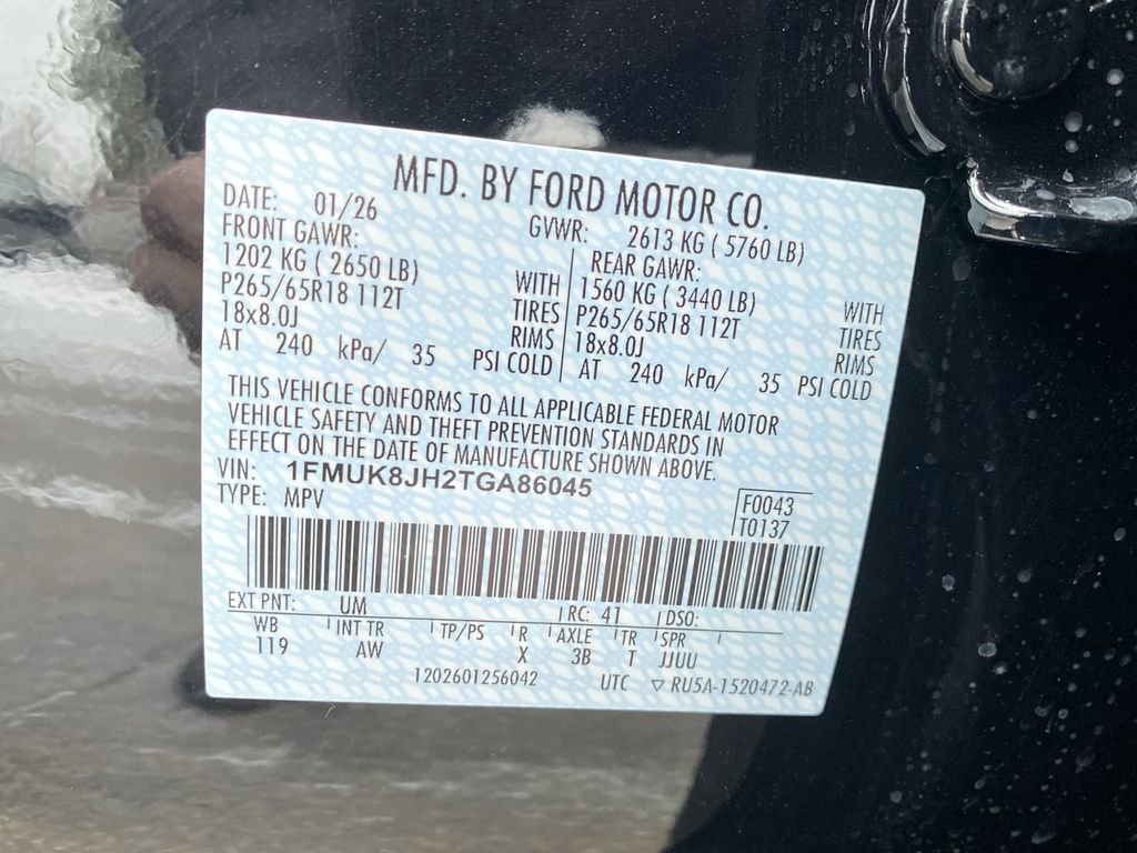 New 2026 Ford Explorer Tremor image 53