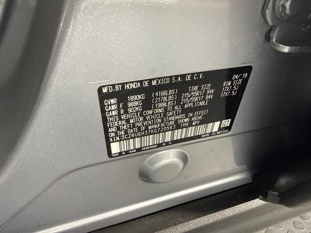Used 2019 Honda HR-V LX image 19