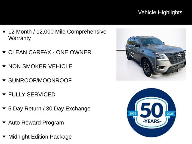 Used 2023 Nissan Armada SL w/ Midnight Edition Package image 10