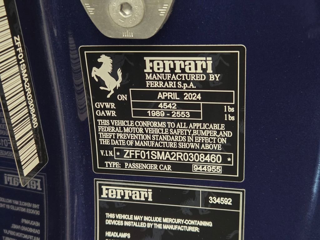 Used 2024 Ferrari 296 GTS image 22