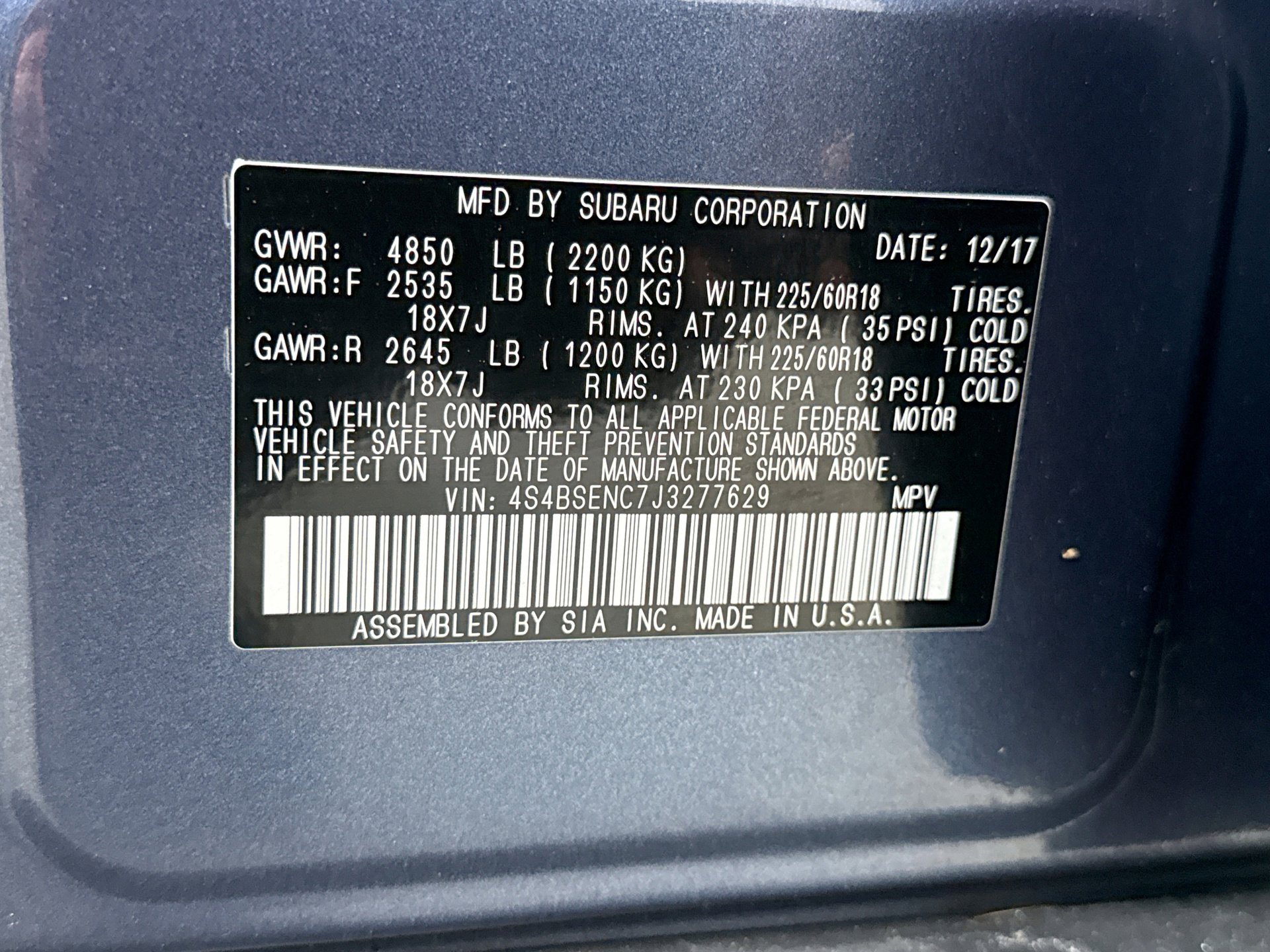 Used 2018 Subaru Outback 3.6R Limited image 26